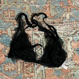 Lace Victoria’’s Secret bralette.